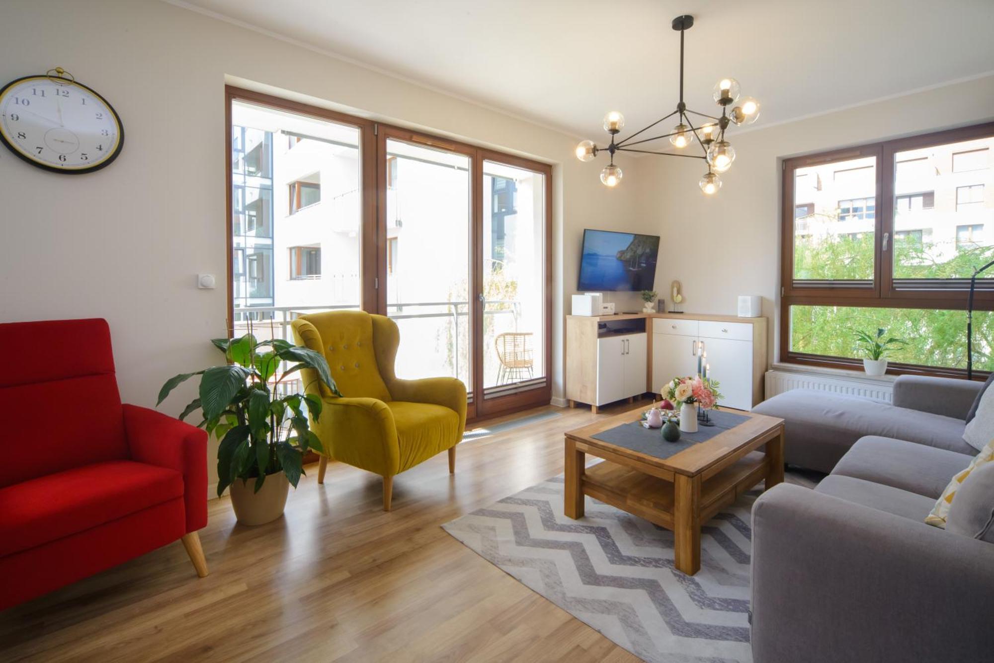 Maya's Flats & 81 - 3 Flat In Garnizon Gdansk